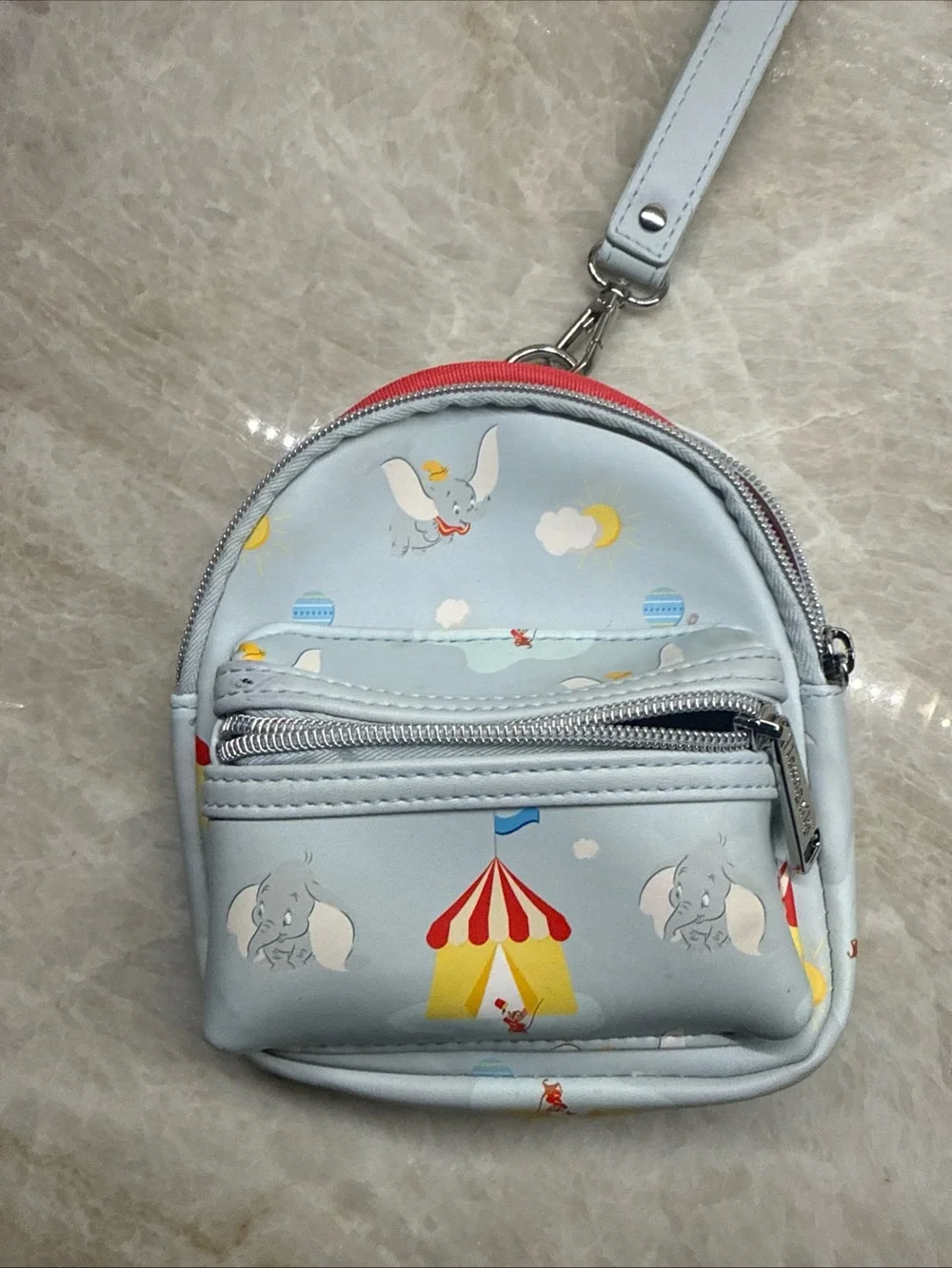 Loungefly Disney Dumbo Circus Tent Wristlet Belt Bag